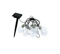 Guirlande solaire FANTASY STAR 10 ampoules 3.75M Transparent G