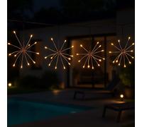Lumisky Guirlande solaire FIREWORKS STRING LIGHT micro-LED Beige plastique 4,2 m