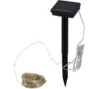 Guirlande solaire galix g4430 - 150 microled blanc chaud - 16,4 m GALIX