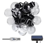 Guirlande solaire LED 2en1