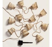 TechBrey Guirlande Solaire LED Extérieure avec Batterie 7m Baloo Naturel Naturel G