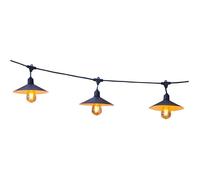 Lumisky Guirlande solaire VINTY 10 ampoules 6 m Noir G