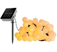 Guirlande solaire LUMISKY Guirlande lumineuse solaire ampoules ron