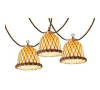 Guirlande solaire MALY HYBRID 10 ampoules 8M Beige G