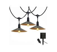 Lumisky Guirlande solaire Mini Vinty Hybrid 10 ampoules 6 m