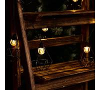 Guirlande solaire noir mily