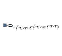 Guirlande solaire - Rio Color - 5 m - Noir