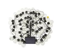 Guirlande solaire - SMART GARDEN - GloBulb - 10 Lumens - 40 ampoules - LEDs blanc chaud - Plastique - L 18.4 m