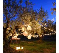 Lumisky Guirlande lumineuse solaire – Veilleuse de décoration