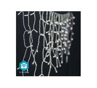 Guirlande stalactites lumineuses wi-fi intelligentes à led blanc froide 400 led's 8m android / ios