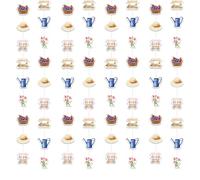 Guirlande sur le thème du marché fermier - 8 pièces pré-enfilées de 2 m de long - Décorations de fête de style rustique pour anniversaire, enterrement de vie de jeune fille