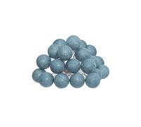 Atmosphera - Guirlande sur secteur LED 20 boules - Bleu canard Bleu G