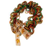 Guirlande Suspendue Couronne De La Fête Des Vendanges Guirlande Décorative Décoration Murale Couronne Artificielle Couronne Dautomne Guirlande Murale Récompense Porte D'entrée Pvc
