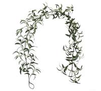 Guirlande verte décorative de 170 cm avec faux fruits pour toutes les occasions