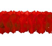 Guirlande Zinnia 4m - Rouge