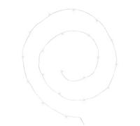 Atmosphera Créateur d'intérieur - Guirlande Lumineuse 100 Leds Chaud 1020cm Jaune Jaune