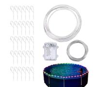 Guirlandes à Corde pour Extérieur,Télécommande Multicolore,à Changement de Couleurs | Portable sur Batterie pour Camping Jardin Fête Balcon Terrasse Patio Décoration