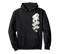 Guirlandes Blanches Phalaenopsis à Une Face pour orchidée Sweat à Capuche