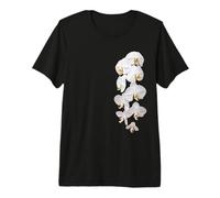 Guirlandes Blanches Phalaenopsis à Une Face pour orchidée T-Shirt Haut de Gamme