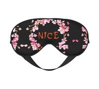 Guirlandes de belles fleurs pour dormir avec blocage de la lumière - Cadeau essentiel de voyage pour homme et femme