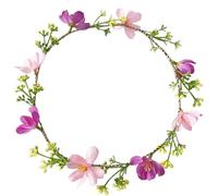 Guirlandes de fleurs Coiffe florale pour femmes et filles avec fleurs Cheveux Déclarations Pièces de cheveux pour mariages et festivals