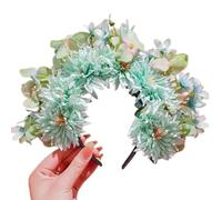 Guirlandes de mariée florales pour mariage - Couronne double face - Accessoire pour cheveux - Accessoires pour cheveux