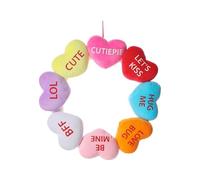 Guirlandes de San pour la porte d'entrée - Guirlande d'amour de San, décoration de porte d'entrée | Décorations colorées pour la porte d'entrée de mariage, pendentifs colo