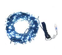 Guirlande lumineuse 600 LED Intérieur et extérieur 60 m Blanc