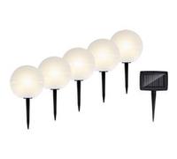 Eclairage solaire au sol avec changement de couleur