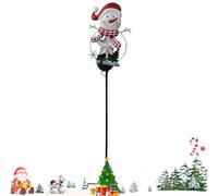 Guirlandes Lumineuses Solaires de Noël | Éclairage d'Ambiance LED Élan | Décorations de Noël Solaires Extérieures,Éclairage d'Ambiance Jardin Pelouse Terrasse Porche Allée Garage Décorations