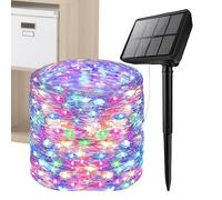 Guirlandes Lumineuses Solaires Extérieur - Guirlande Lumineuse LED Solaire pour Extérieur | Décoration d'Ambiance Lumineuse pour Jardin Clôture Terrasse Fête