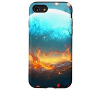 Guirlandes Magiques et Explosion de Supernova Coque pour iPhone SE (2020) / 7/8