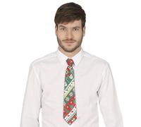 GUIRMA | Cravate Candy Cane (45 cm) - Accessoire Textile pour Fêtes et Nouvel An - Idéal pour Costumes et Célébrations - Unisexe Adulte