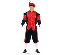 GUIRMA | Disfraz de Paje Azul Adulto (54-56/XL) - Chemise, Bonnet et Pantalon - Costume d'Assistant de Clown pour Nouvel An et Fêtes Déguisées - Idéal pour Homme - Bleu