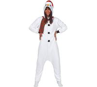Guirma S.A. Déguisement de bonhomme de neige pour adulte