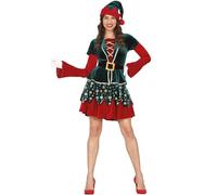 Guirma S.A. Déguisement Elfe Flocons pour femme