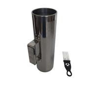 Guiro En Métal Ergonomique, 4 × 12 | Polyvalent, Cylindrique, Shaker Métallique, pour Écoles