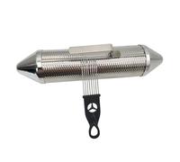 Guiro Ensemble d'outils Shaker avec grattoir pour percussion professionnelle Guiro Metal Guiro Instruments