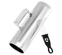 Guiro Shaker Instrument de percussion en métal avec grattoir Instrument de percussion Accompagnement Percus latin pour spectacles en direct