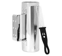 Guiro Shaker Instrument de percussion professionnel en métal avec grattoir Outil d'entraînement musical durable