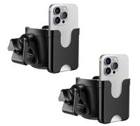 Guiseapue Poussette Porte gobele (2 pièces-Noir-A)