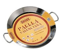 Guison Poêle à paella à induction en acier inoxydable 18/10 Ø 28 cm
