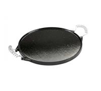 Guison Rond en Fonte émaillée, Noir, 65 cm
