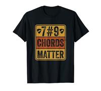 Guitar 7#9 Chords Matter funny Guitarist Blues Rock Music T-Shirt
