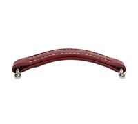 Guitar Amplifier Handle | Sturdy Metal - Reinforced PU Leather Strap for Ampeg/Vintage Cabinets | Rough Textured Embossed Replacement Part