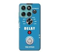 Guitar Analog Delay Graphic Etui Coque Housse pour Motorola Edge 60 Fusion