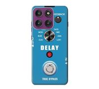 Guitar Analog Delay Graphic Etui Coque Housse pour Motorola Edge 60 Pro