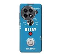 Guitar Analog Delay Graphic Etui Coque Housse pour OnePlus 13R
