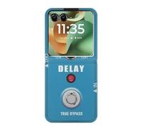Guitar Analog Delay Graphic Etui Flip Housse Cuir pour Motorola Razr 60, Razr 2025