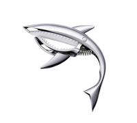 Guitar Capo - Metal Spring Clamp, Shark Shaped Music Accessory, Lightweight Adjustable String Holder, Compact Clip Tool for Electric Classical Ukulele Instruments | Practice Stage Playing Travel